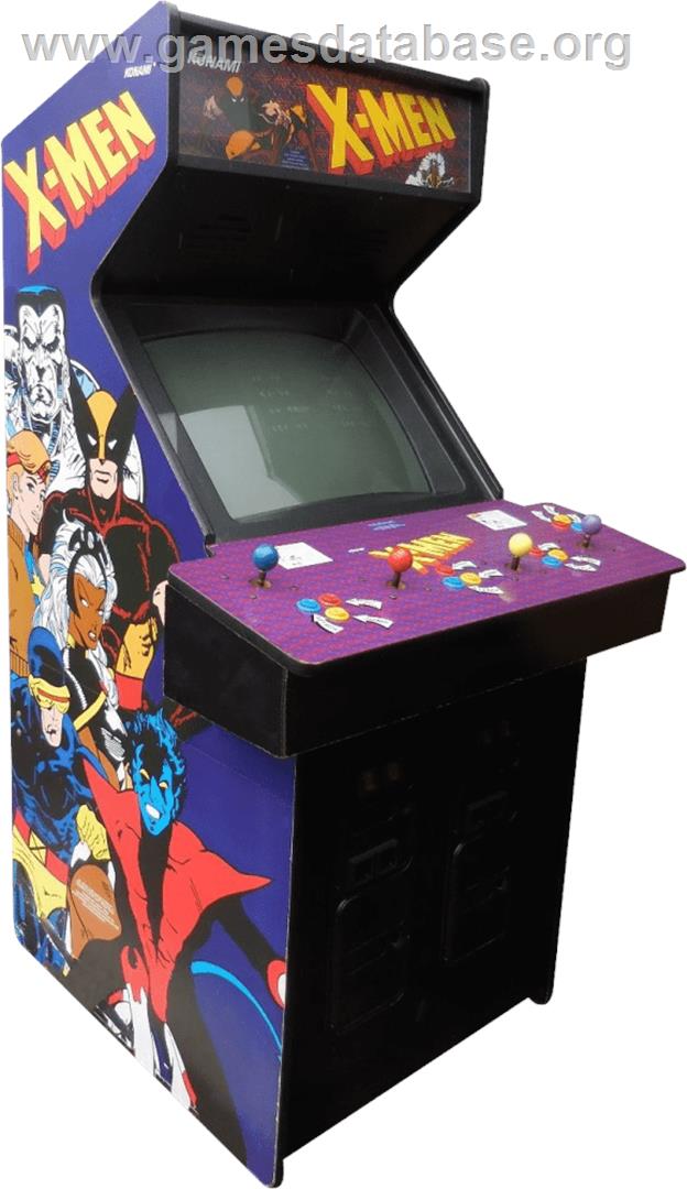 X-Men - Arcade - Artwork - Cabinet
