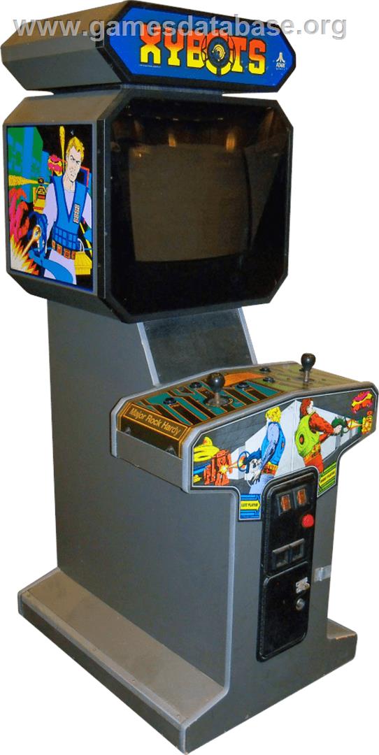 Xybots - Arcade - Artwork - Cabinet