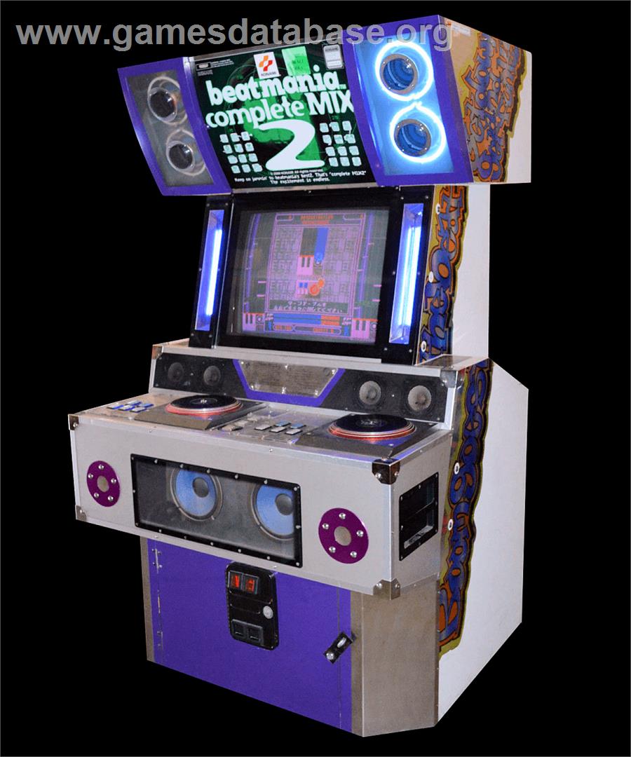 beatmania 2nd MIX - Arcade - Artwork - Cabinet