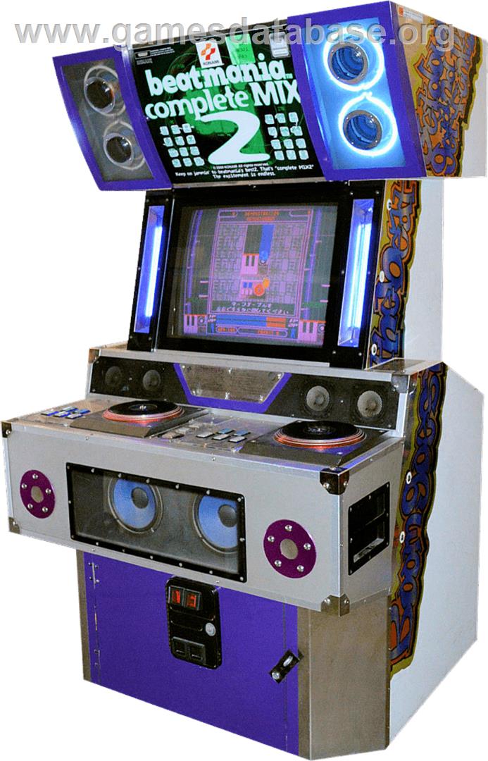 hiphopmania complete MIX 2 - Arcade - Artwork - Cabinet