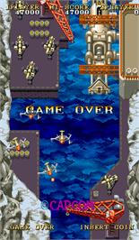 Game Over Screen for 1941: Counter Attack.