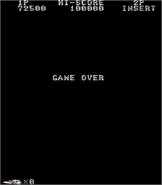 Game Over Screen for Acrobat Mission.