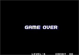 Game Over Screen for Aero Fighters 3 / Sonic Wings 3.