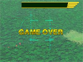 Game Over Screen for Air Combat 22.