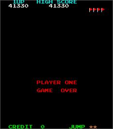 Game Over Screen for Amidar.