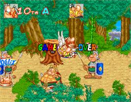 Game Over Screen for Asterix.