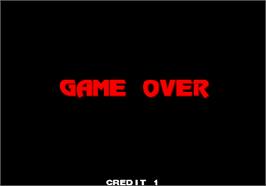 Game Over Screen for Astra SuperStars.