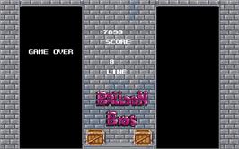 Game Over Screen for Balloon Brothers.