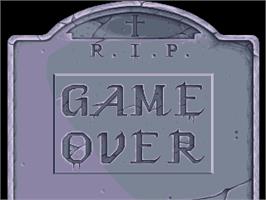 Game Over Screen for Bang!.
