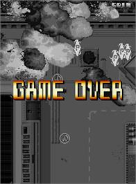 Game Over Screen for Baryon - Future Assault.