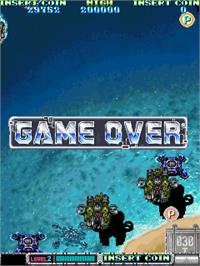 Game Over Screen for Batsugun.