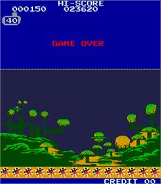 Game Over Screen for Battle Cruiser M-12.