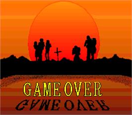 Game Over Screen for Battlecry.