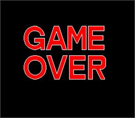 Game Over Screen for Best Of Best.