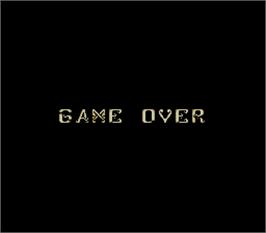 Game Over Screen for Black Heart.