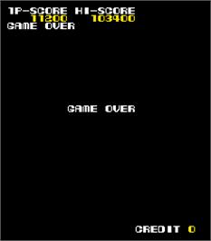 Game Over Screen for Booby Kids.