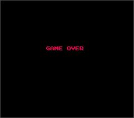 Game Over Screen for Boot Camp.