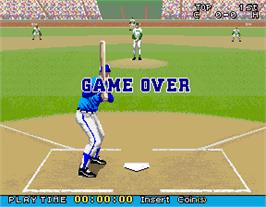 Game Over Screen for Bottom of the Ninth.