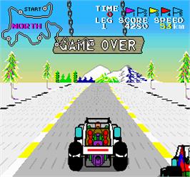 Game Over Screen for Buggy Boy Junior/Speed Buggy.