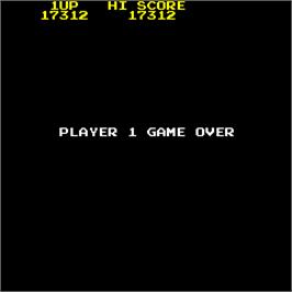 Game Over Screen for Bump 'n' Jump.