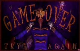 Game Over Screen for CarnEvil.