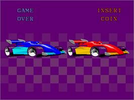 Game Over Screen for Championship Sprint.