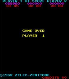 Game Over Screen for Check Man.