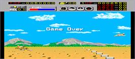 Game Over Screen for Choplifter.
