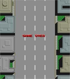 Game Over Screen for City Bomber.
