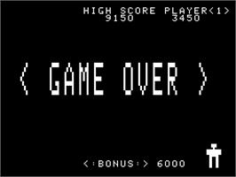 Game Over Screen for Clay Shoot.