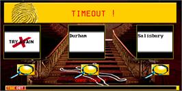 Game Over Screen for Cluedo.