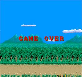 Game Over Screen for Cobra-Command.