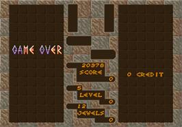 Game Over Screen for Columns.
