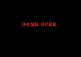Game Over Screen for Columns III.
