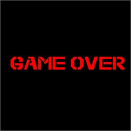 Game Over Screen for Combat Hawk.