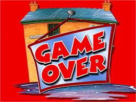 Game Over Screen for Coronation Street Quiz Game.