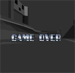 Game Over Screen for Cyber Sled.