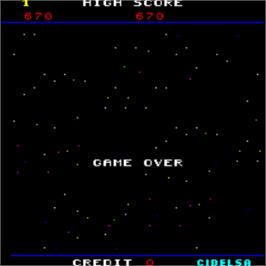 Game Over Screen for Destroyer.
