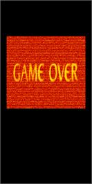Game Over Screen for DoDonPachi Dai-Ou-Jou.