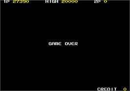 Game Over Screen for Don Doko Don.