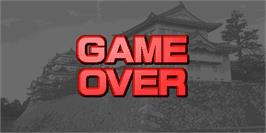 Game Over Screen for Dragon World 2001.
