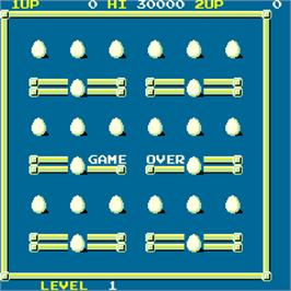Game Over Screen for Eggs.