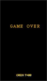 Game Over Screen for Eight Forces.