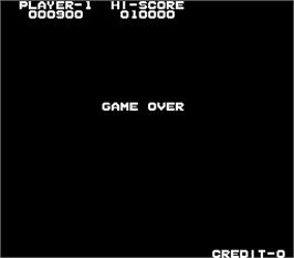 Game Over Screen for Elevator Action.
