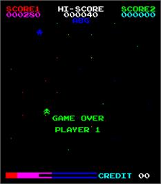 Game Over Screen for Enigma II.