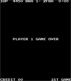 Game Over Screen for Exciting Soccer.