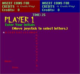 Game Over Screen for Exterminator.