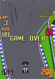 Game Over Screen for F-1 Grand Prix Part II.
