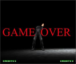 Game Over Screen for Fatal Fury: Wild Ambition.