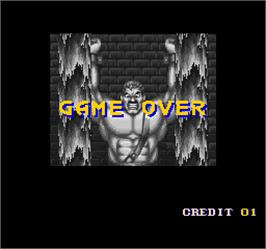 Game Over Screen for Final Fight 2.